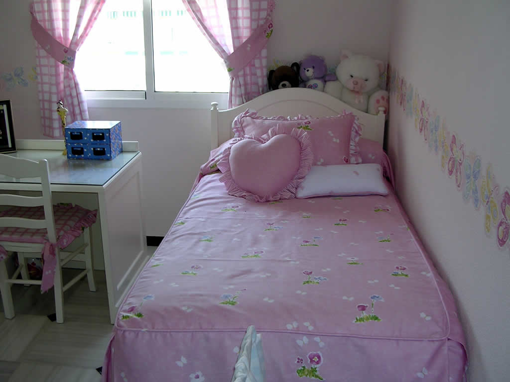 Dormitorio juvenil rosa - Carindeco