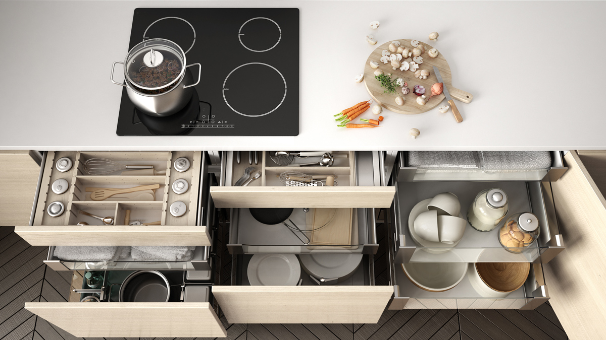 La solución para organizar tus muebles de cocina!